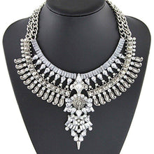 Load image into Gallery viewer, Bohemian Vintage Choker Necklace Women Indian Ethnic Large Collar Necklaces - www.eufashionbags.com