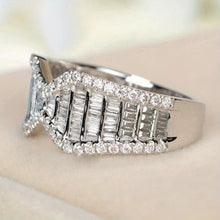Charger l&#39;image dans la galerie, Bow Shaped Women Rings Full Paved Dazzling CZ Fashion Jewelry hr199 - www.eufashionbags.com