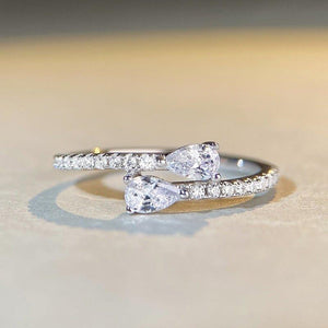 Bright Zirconia Finger Ring Fashion Dainty Chic Jewelry for Women hr26 - www.eufashionbags.com