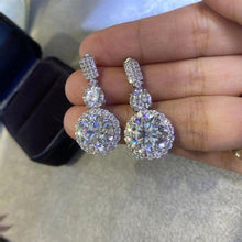 Charger l&#39;image dans la galerie, Bright Zirconia Graceful Earrings Delicate Design Wedding Jewelry Gift he39 - www.eufashionbags.com