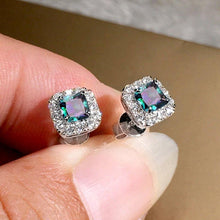 Load image into Gallery viewer, Bright Zirconia Stud Earrings Fashion Women Wedding Accessories he21 - www.eufashionbags.com