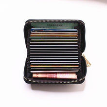 Load image into Gallery viewer, Business Card Holder Wallet Women/men 20 Bits Card Wallet - www.eufashionbags.com