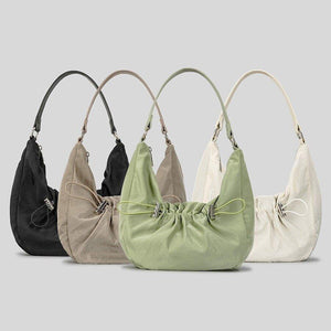Casual Drawsting Women Hobo Shoulder Bags Large Tote Purse n31 - www.eufashionbags.com