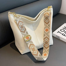 Load image into Gallery viewer, Casual Women bucket bags pu leather Wide straps Shoulder Bag n05 - www.eufashionbags.com