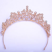 Load image into Gallery viewer, Colorful Crystal Wedding Hair Accessories Tiara Jelly Rhinestones Bridal Crown bc50 - www.eufashionbags.com