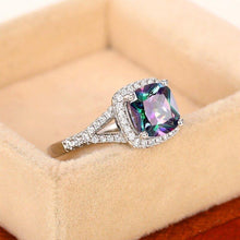 Load image into Gallery viewer, Colorful Cubic Zircon Rings for Women Finger Temperament Jewelry hr55 - www.eufashionbags.com