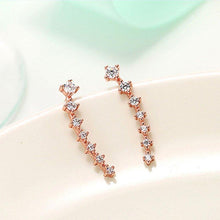 Load image into Gallery viewer, Cubic Zirconia Versatile Pierced Earrings Fashion Women Daily Jewelry hr37 - www.eufashionbags.com