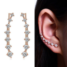 Charger l&#39;image dans la galerie, Cubic Zirconia Versatile Pierced Earrings Fashion Women Daily Jewelry hr37 - www.eufashionbags.com