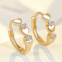 Load image into Gallery viewer, Dainty Love Heart Hoop Earrings Women Low-key Daily Accessories Jewelry he100 - www.eufashionbags.com
