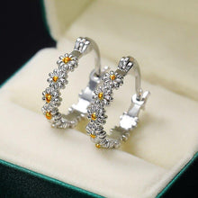 Load image into Gallery viewer, Daisy Hoop Earrings For Women Stylish Versatile Girl Accessories he177 - www.eufashionbags.com