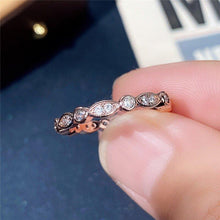 Load image into Gallery viewer, Dazzling Cubic Zirconia Wedding Finger Rings Low-key Accessories for Women hr63 - www.eufashionbags.com