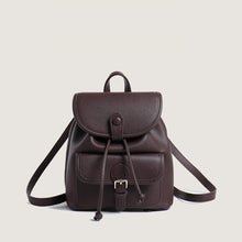 Cargar imagen en el visor de la galería, Drawstring PU Leather Women Backpack Trendy Shoulder Bag n53 - www.eufashionbags.com