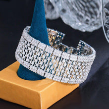 画像をギャラリービューアに読み込む, Dubai Cubic Zirconia Bridal Pageant Bracelets Luxury Women Party Jewelry cw34 - www.eufashionbags.com