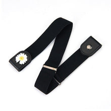 Load image into Gallery viewer, Elastic Belt Without Buckle Cowboy Canvas Women Buckle Free Belt - www.eufashionbags.com