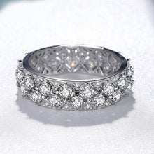 Charger l&#39;image dans la galerie, Fashion Bright Zirconia Ring Women Wedding Band Accessories hr53 - www.eufashionbags.com