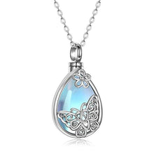 Load image into Gallery viewer, Fashion Butterfly and Flower Pendant Necklace for Women hn11 - www.eufashionbags.com