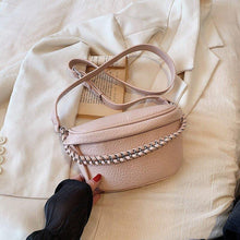 Laden Sie das Bild in den Galerie-Viewer, Fashion chain Women Waist Bag Fanny Pack Large Crossbody bags n23 - www.eufashionbags.com