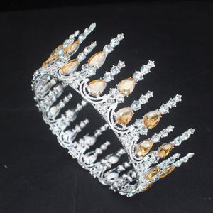 Fashion Crystal Bridal Tiara Crown Wedding Hair Jewelry dc19 - www.eufashionbags.com